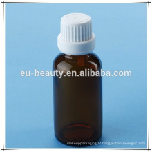 Glass Bottle For Essential Oil Childproof Cap With Inner Plug